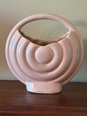 Vintage Dusty Pink pocket/mantel vase